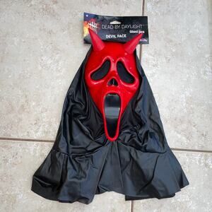 Dead By Daylight Devil  Scream Ghost Face Mask Halloween Costume  NEW